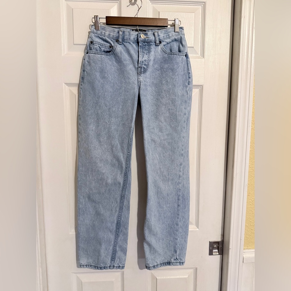 ASOS Light Blue Straight Leg Women's Jeans